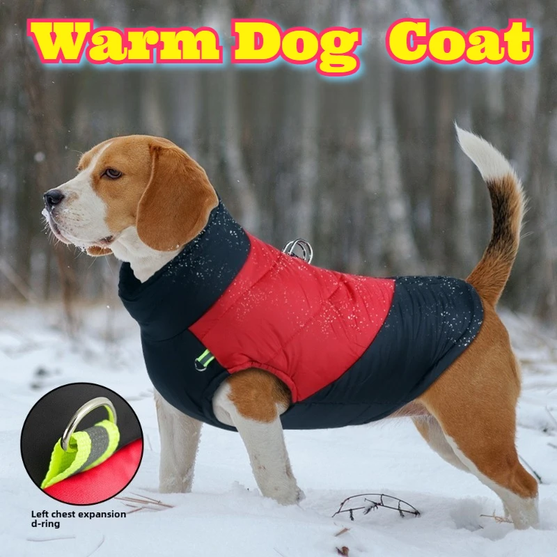 

Wholesale Warm Winter Dog Clothes Coat French Bulldog Corgi Small Medium Dogs Thick Cotton Warm Pet Apparel Cold Weather Puppy