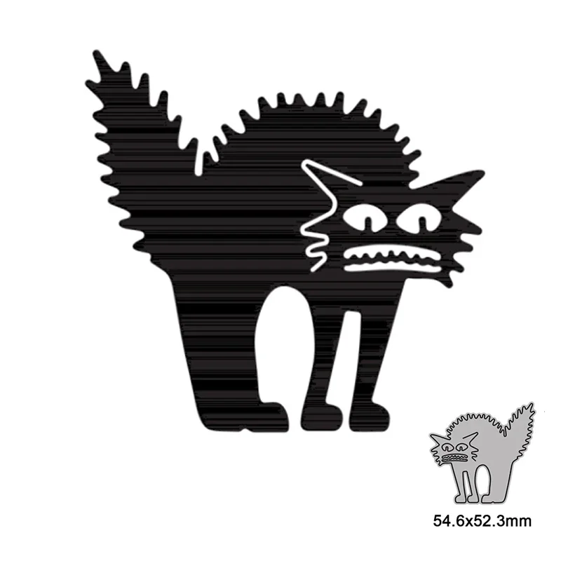 

metal cutting dies cut die mold animal fried cat decoration Scrapbook paper craft knife mould blade punch stencils dies