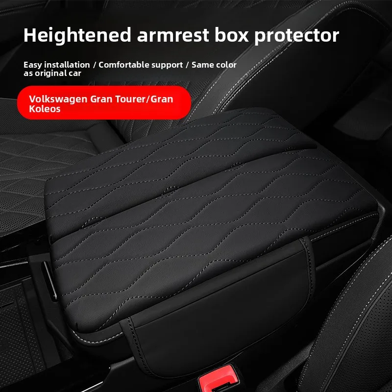

Kelsen Car Armrest Box Storage Organizer Pad Heightening Protection Cover Interior Decoration Modin Accories