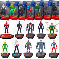 ZD Original Spider Man Action Figures 4inch GREEN GOBLIN Doctor Octopus VENOM MILES GWEN ELECTRO SCARLET SPIDER Collection Toys