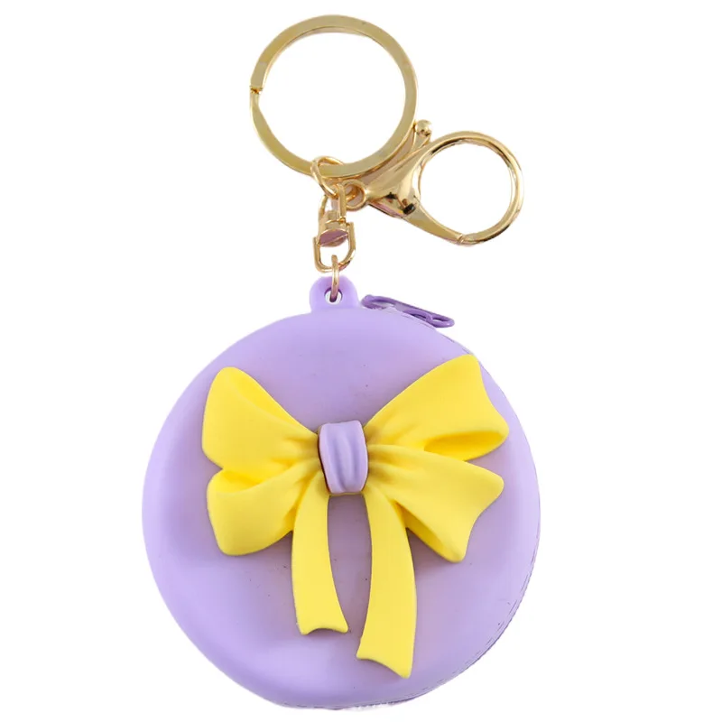 

Silicone Coin Purse Compact Round Coin Wallet Children'S Coin Pouch Comfortable For Children'S Accessories Gifts Handbag