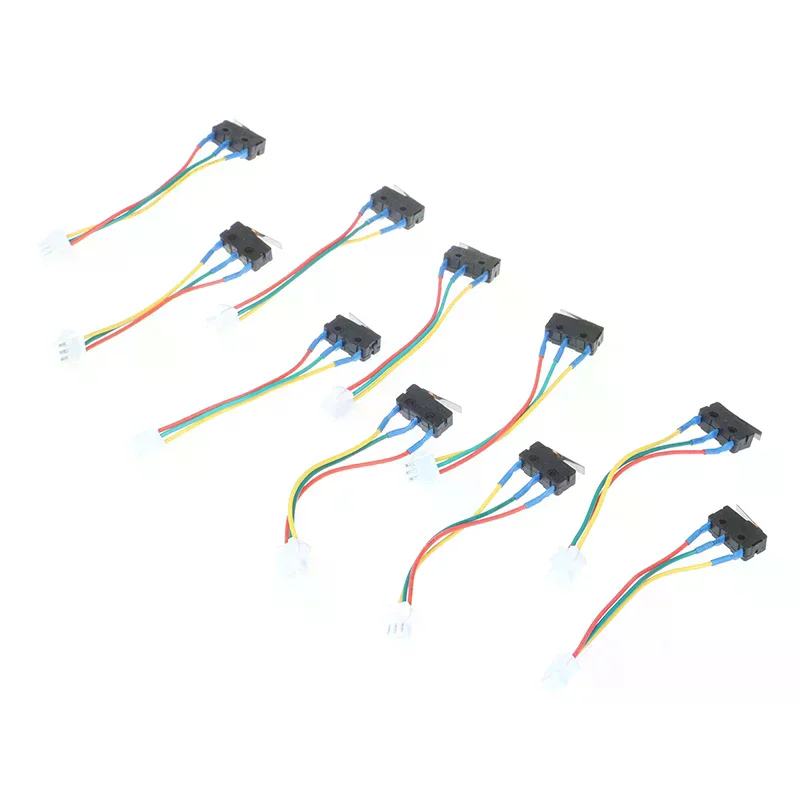 10Pcs Three-Wires Gas Water Heater Switch Micro Switch Kitchen Electrical Parts 11*2cm