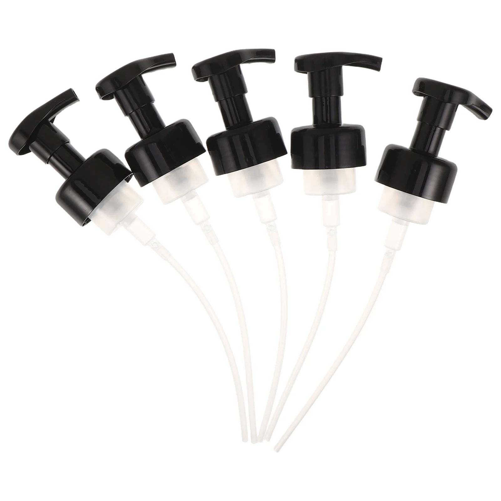 5 قطعة رأس المضخة الرغوية 42 مللي متر البلاستيك استبدال لوشن شامبو موزع الصابون زجاجة فوهة للمطبخ الحمام السفر استخدام #4