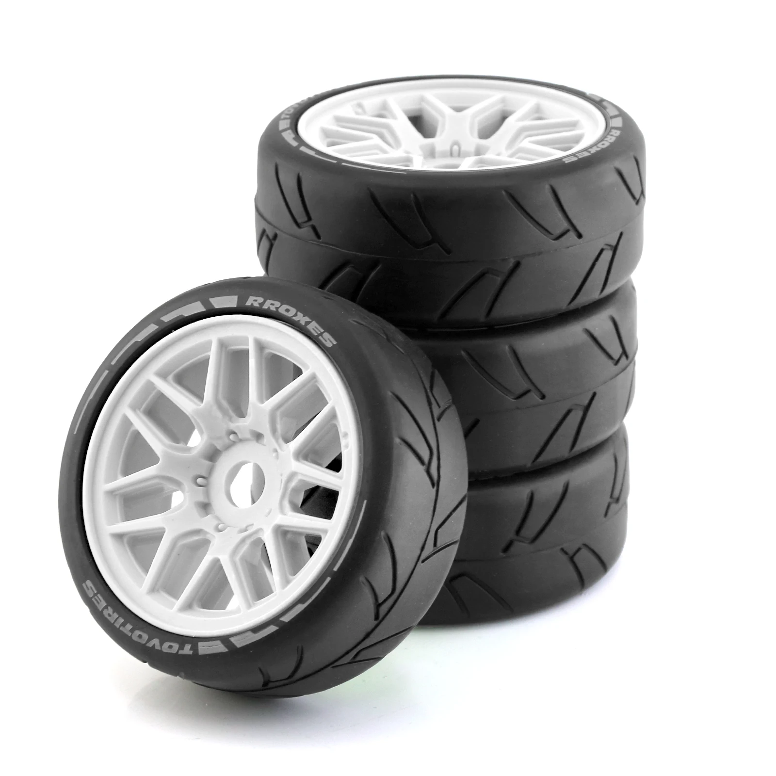 1/8 RC On-road autobanden en wielen 17 mm zeskant voor 1:8 RC On-Road racewagen HPI WR8 HSP Hobao ARRMA Redcat Losi Kyosho VRX