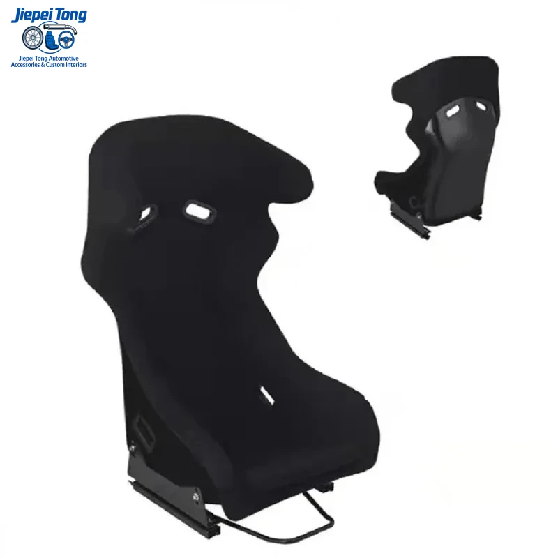 

Interior Sports Black Universal Flannel Custom Double Slide Racing Seat