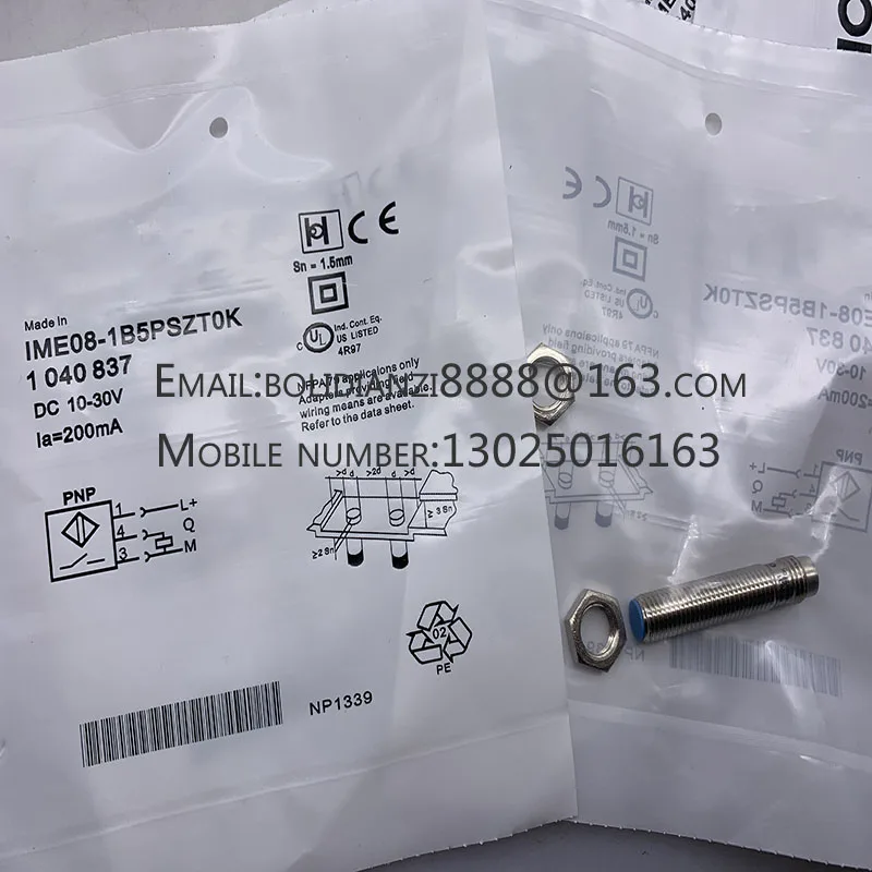 

The brand-new original sensor IME08-1B5POZT0K IME12-04NNSZC0K warranty for one year in stock
