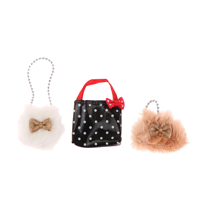 Fashion Miniature Bag For 30cm Dolls Toys Shoulder Bag Doll Accessories Purse Belt Bag Handbag