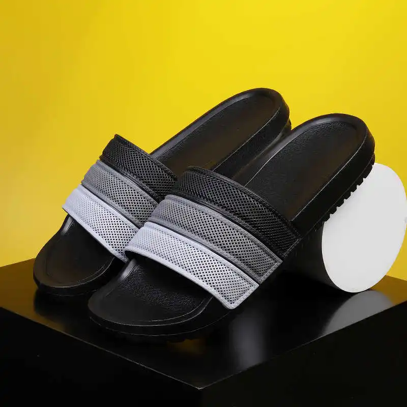 

Мужские нескользящие черные сандалии-тапочки для воды, спортивные шлепанцы, кроссовки, винтажные ботинки Botasky