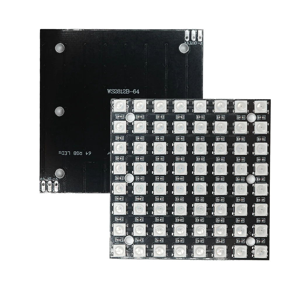 WS2812 5050 RGB LED Matrix 8x8 64 Pixels Full Color LED Display Module