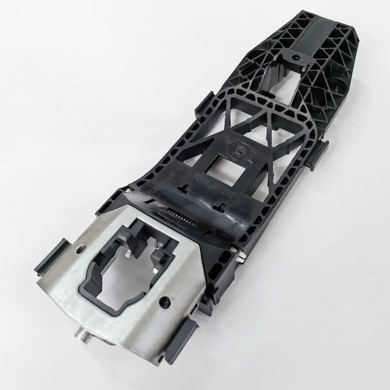 ABKY-قوس قاعدة مقبض باب السيارة-تصميم بلاستيك وأكيه أسود لموديلات VW (5ND 839 885 A) #3