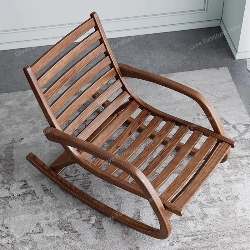 

Wooden Comfortable Living Room Chairs Rocking Gaming Luxury Mobile Modern Chairs Designer Fauteuil Salon Lounge Suite Furniture