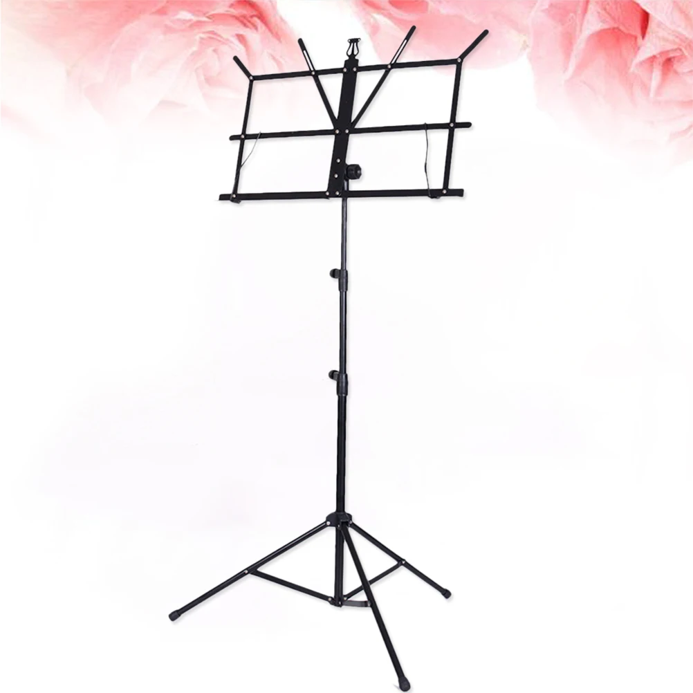

Adjustable Song Stand Musical Foldable Accessories Metal Stands Portable Guitar Folding Travel