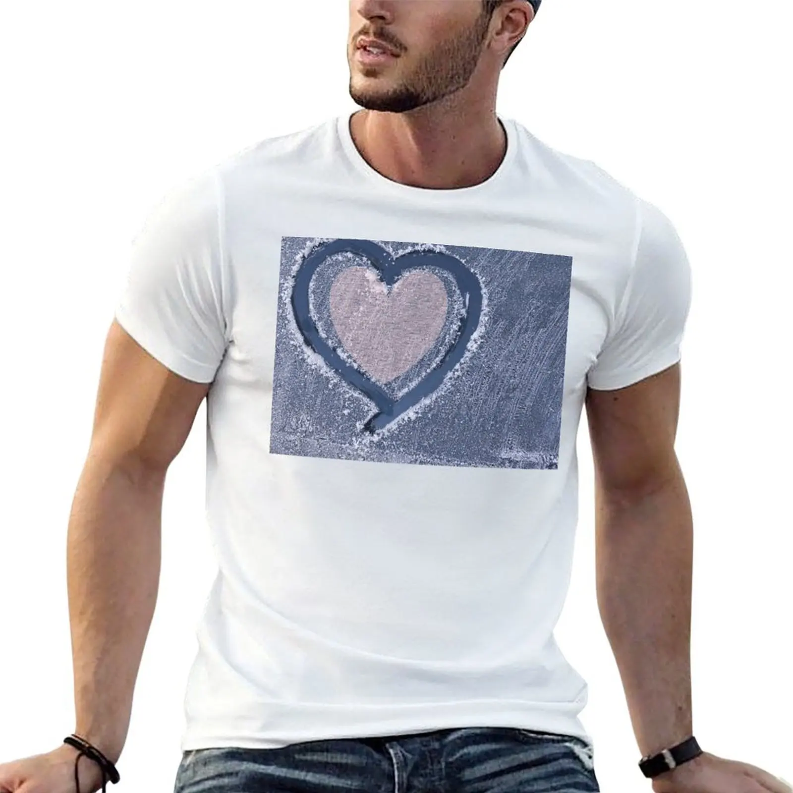 Día de San Valentín y Invierno | Camiseta DressMeUnique, ropa de estilo hippie personalizada, camiseta para hombre.