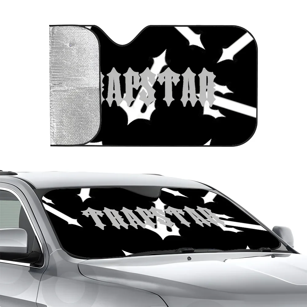 

T-Trapstars London Car SunSha Heat-insulating Aluminum Film Windshield Sunshas UV Rays Blocks Car Sun Visor Protector
