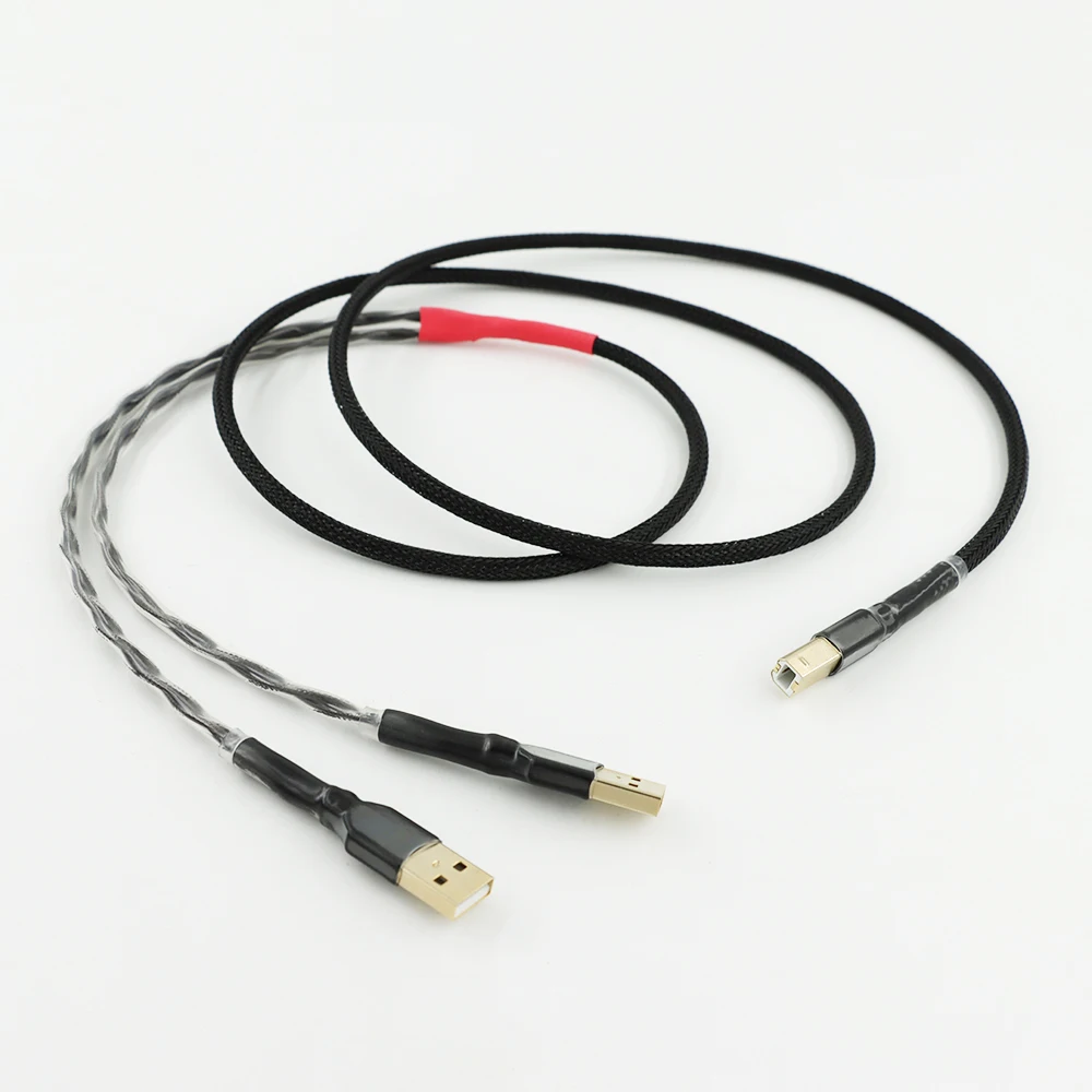 HIFI music ribbon ODIN Odin original leather USB cable USB one point two data cable, power cable version 2.0