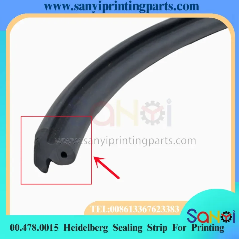 2 Meter Best Quality 00.478.0015 Heidelberg Sealing Strip For Printing Machine Parts