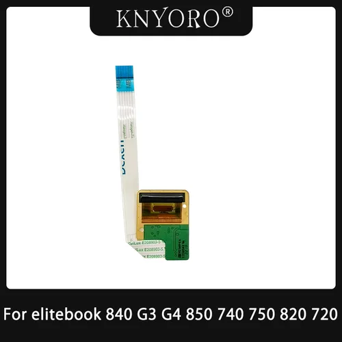 Imagen 1 del producto 6042B 0348501   Lector de huellas dactilares para HP Elitebook 840 G3 G4 850 740 750 820 720 accesorios para ordenador portátil con placa de huellas dactilares