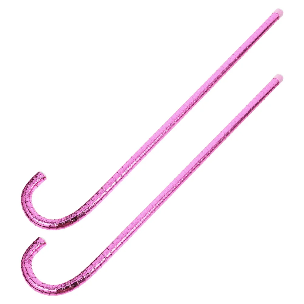 Canne de Cosplay pour enfants, 2 pièces, bâton léger pour fête d'halloween, mascarade, spectacle, accessoire de Costume, décor