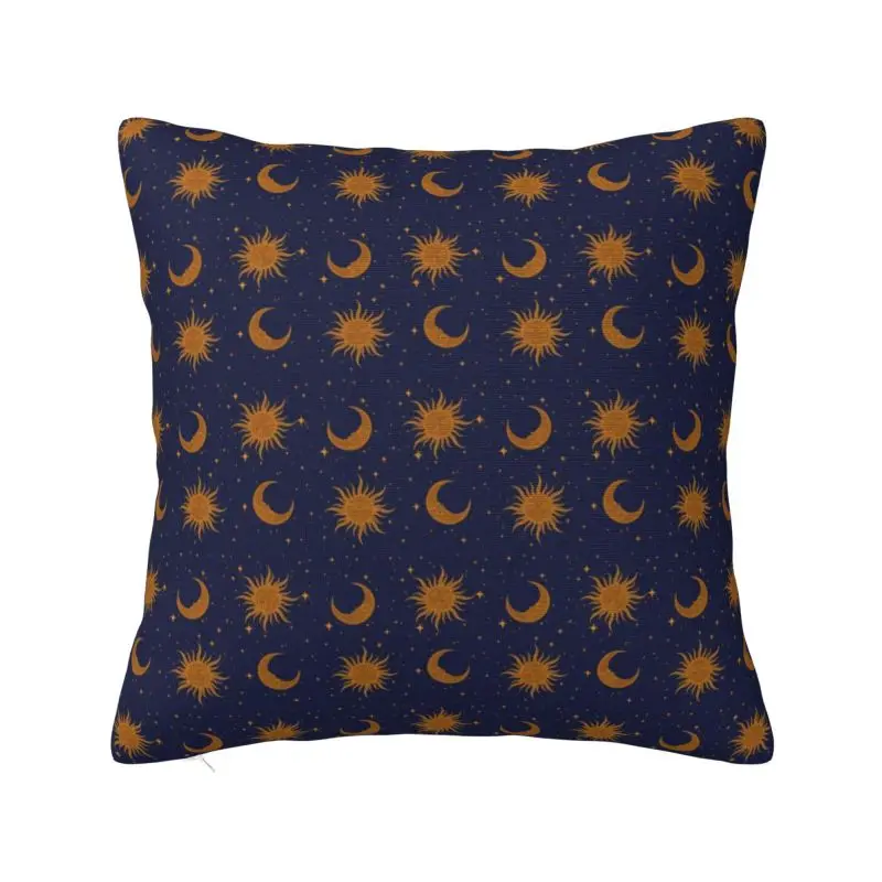 Custom Celestial Sun And Moon Nordic Throw Pillow Covers Chair Cushion