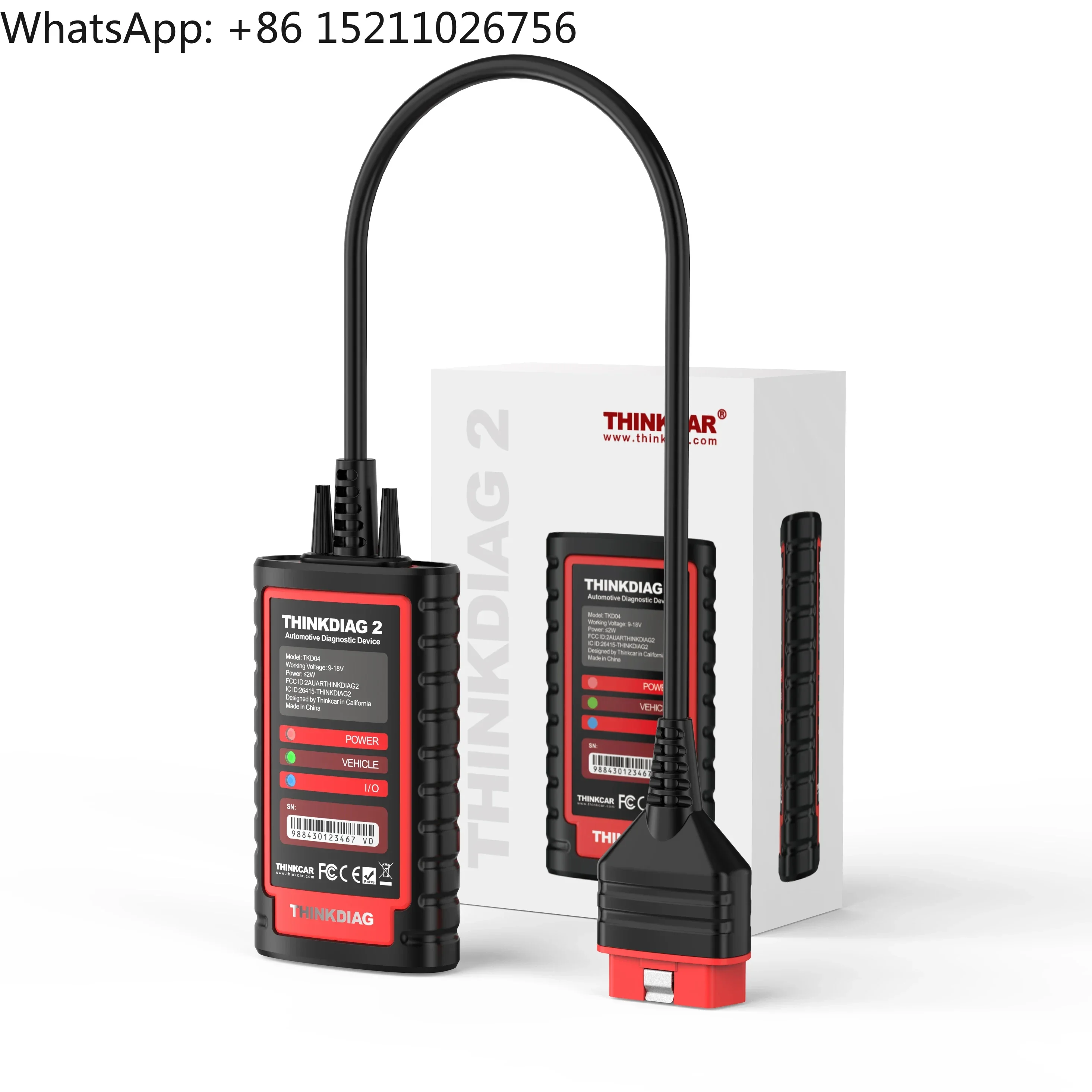 2023 New Product Thinkcar Scanner Thinkdiag 2 New Easydiag Car -ii Code Reader Diagzon -2 Auto Diagnostic Tool For Cars