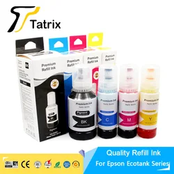 Tatrix Quality Refill Ink For 002 101 102 105 502 504 For Epson EcoTank Ink L4150 L4160 L6160 L6170 L6190 ET2750 ET3700 ET4750