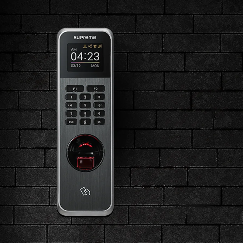 N2 IP67 Intelligent Multi-language wiegand 26/34 network keypad rfid card biometric fingerprint door access