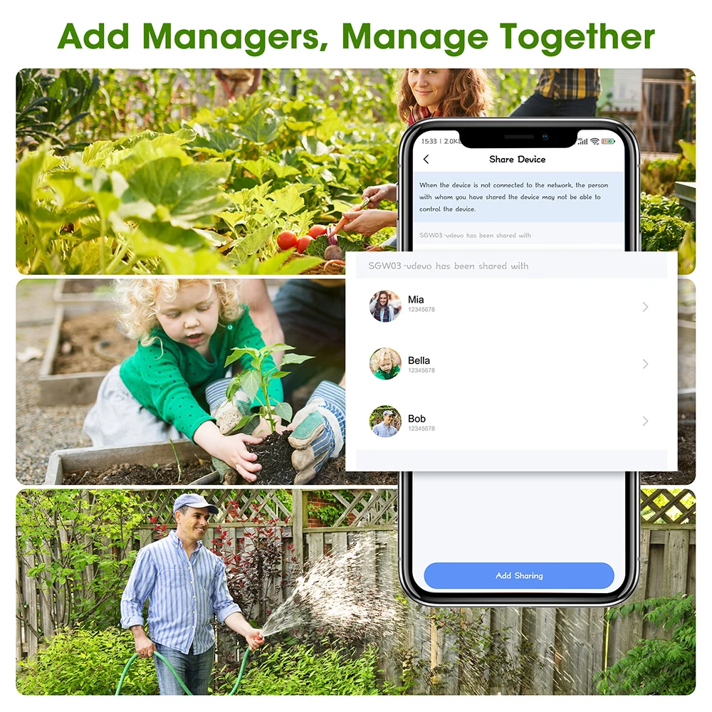 Wholesale Smart Digital  Water Timer Garden Timing Irrigation Automatic Waterproof Watering Device Controller - view 6