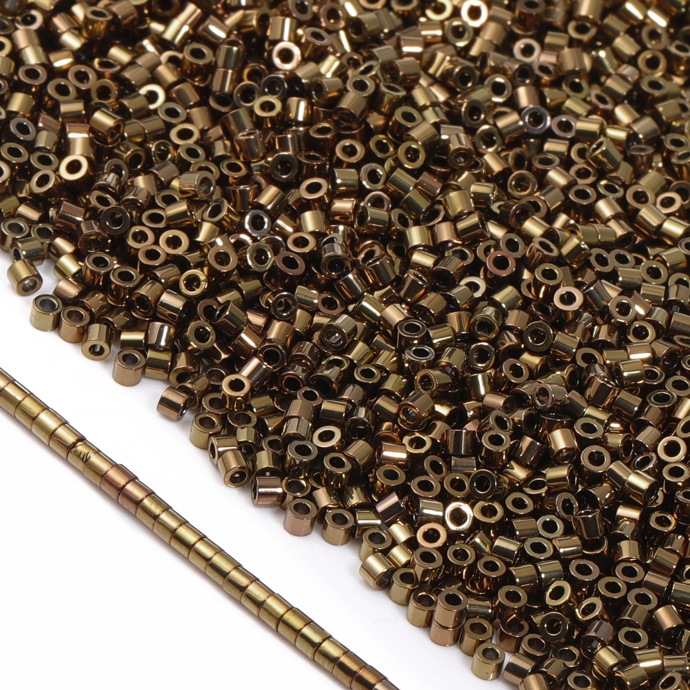 50 gr/beutel 1,6mm Top Generische Metallic Farbe Glas Perlen 11/0 Wasserdichte Lose Spacer Rocailles für Schmuck Machen DIY Nähen – Detail 19