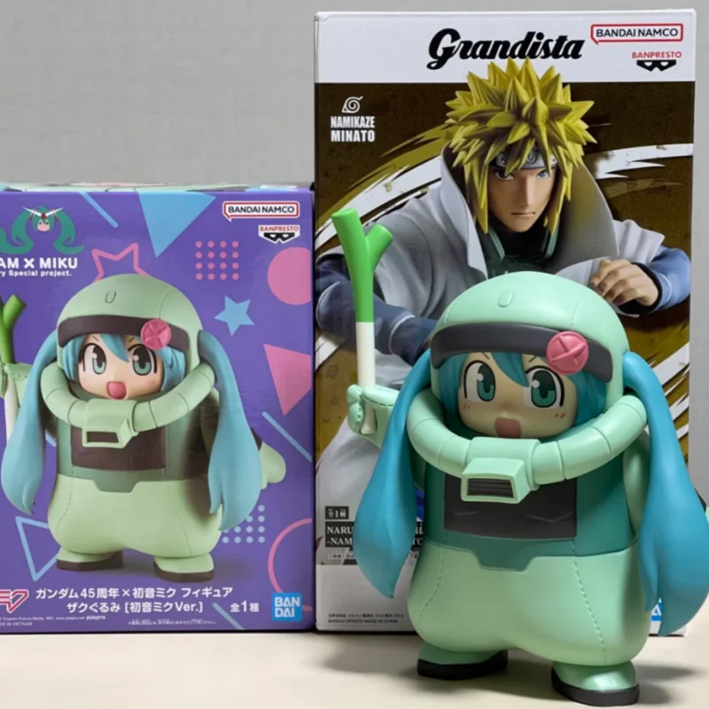 

Оригинальный Banpresto Vocaloid Hatsune Miku, 45-летие, сотрудничество, издание, ПВХ, экшн-фигурка, модель игрушки, индивидуальный подарок