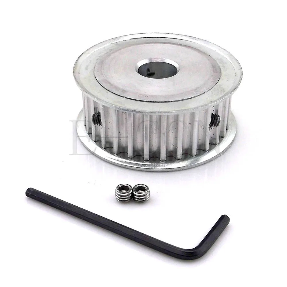 

5pcs HTD5M30 Alumium Timing Belt Pulley 30 Teeth Bore 5mm-30mm Teeth Width 16mm for CNC Stepper Motor