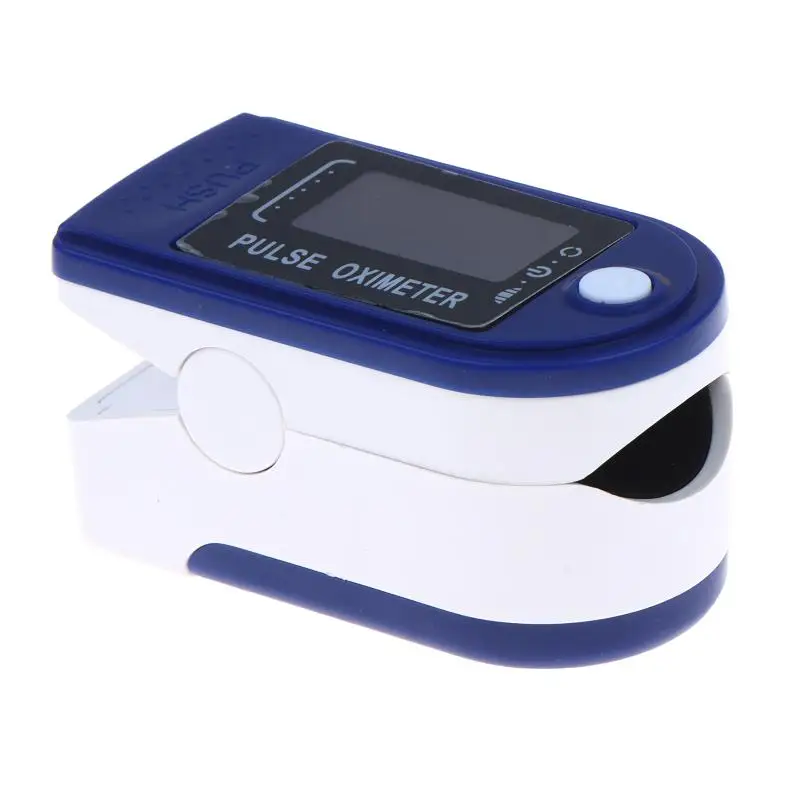 Finger Pulse Oximeter TFT Four Color Display Blood Oxygen Saturation Pulse Rate Monitor for Home Health Care and Daily Check