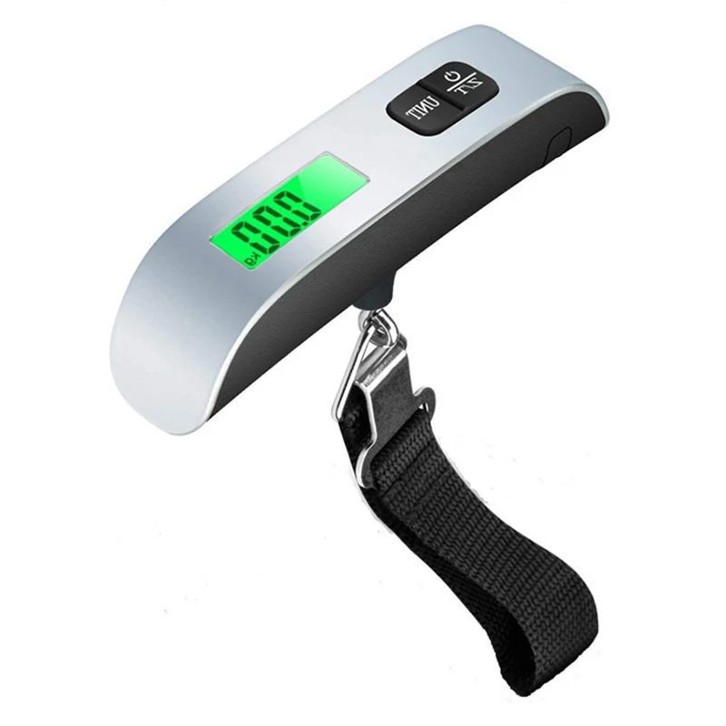 

Handheld Digital Scale 50kg/10g Electronic Balance Luggage Hanging Scale Suitcase Travel Weighing Baggage Bag Weight Tool