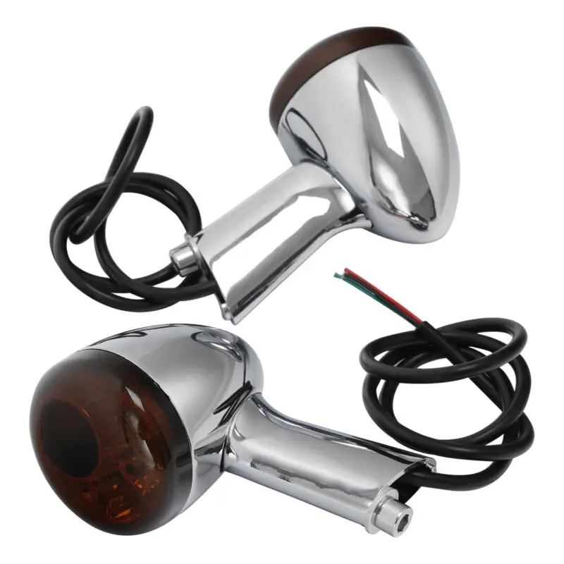 Rear Turn Signals Indicators LED Lights For Harley Sportster 883 Iron XL1200 1992-UP Motorcycle Turn Indicator 15 16 17
