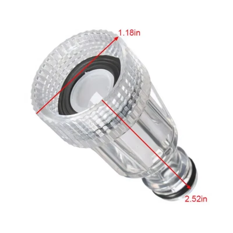 3/5pc 3/4" Garden Hose to High Pressure Washer Water Filter Inlet Connector Replacement Tool Water Pump Adapter for Garden image 4