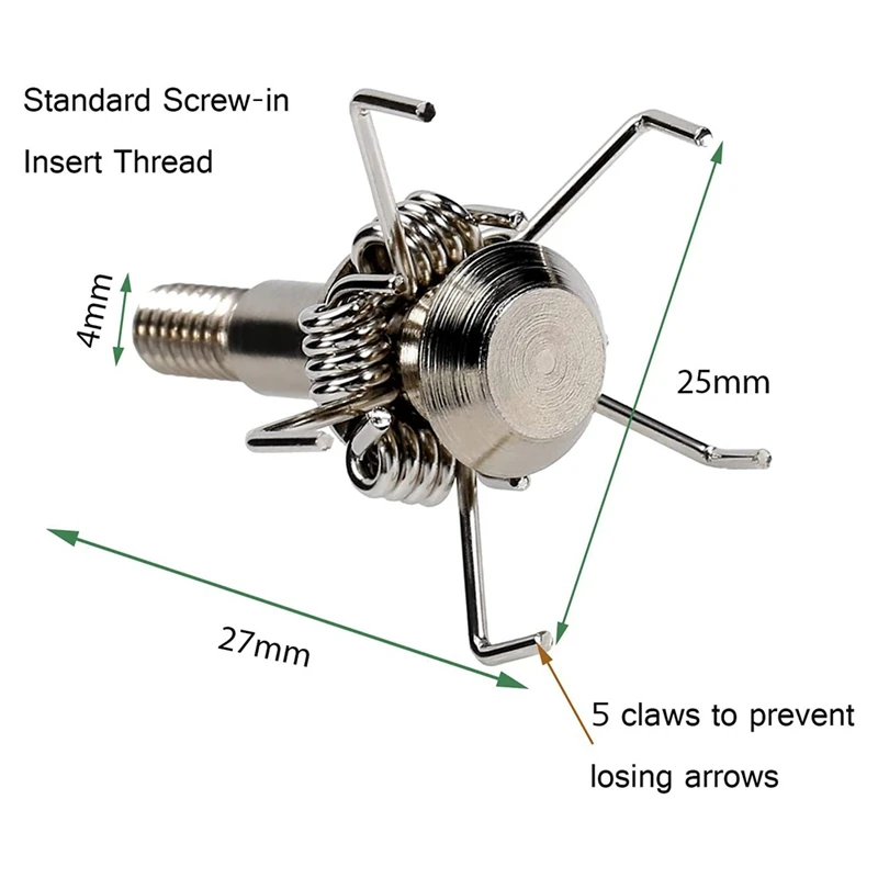 100 Grain Small Game Broadheads Judo And Hammer Mixed 12PK Broadhead Case Small Game Tips Screw-In Tips Heads