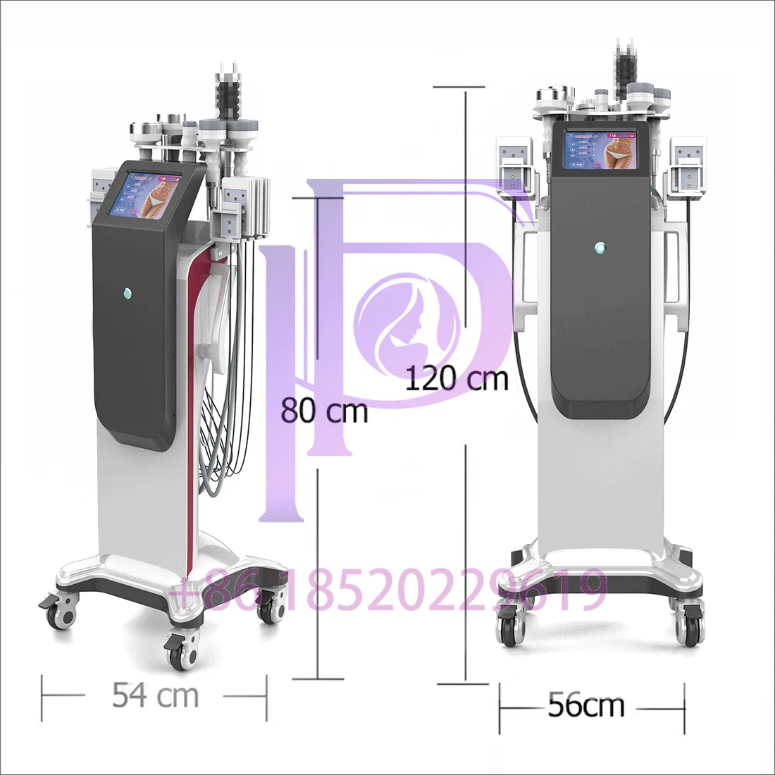 

Body Slimming Machine - 8-in-1 80K Cavitation & RF for Fat Reduction, Ultrasound + Vacuum Therapy, CE Certified