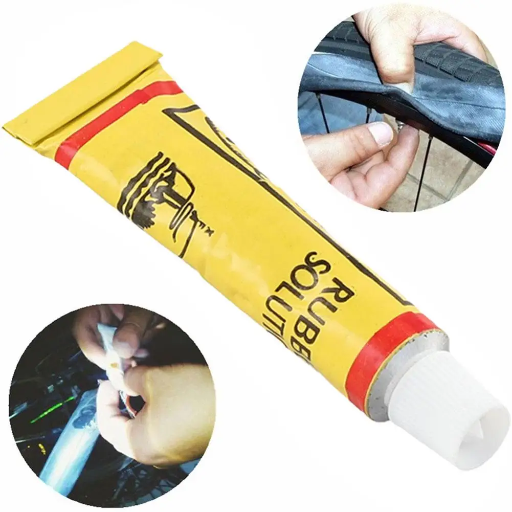 Tire Repairing Glue Inner Tube Puncture Repair Glue Agent Emergency Portable Tyre Vulcanized Glue Car Motorcycle Bicycle