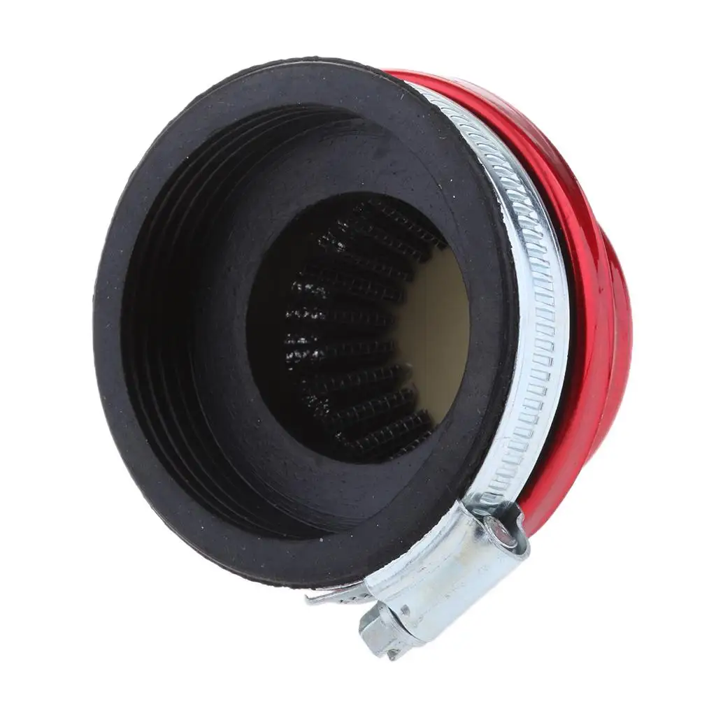 58mm Motorcycle Air Filter Cone Cleaner Mini Moto Air Intake Upgrade for Motorized Bicycle and Pocket Bike