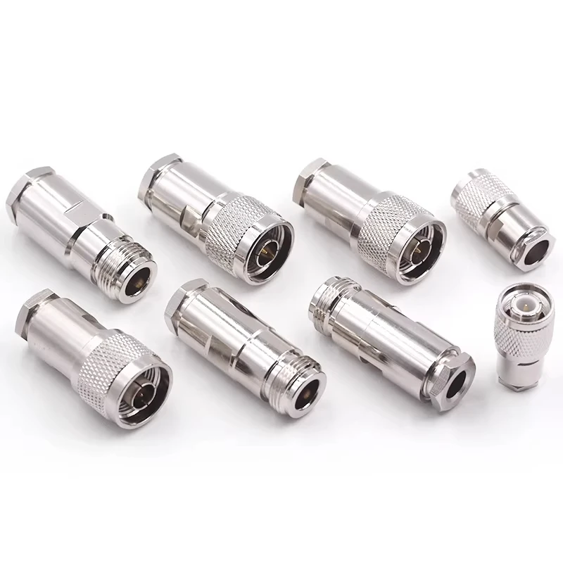 1pcs N-type connector N-3-5-7-9 installation type TNC male and female connector 5D-FB connector N-J-7 walkie talkie feeder head