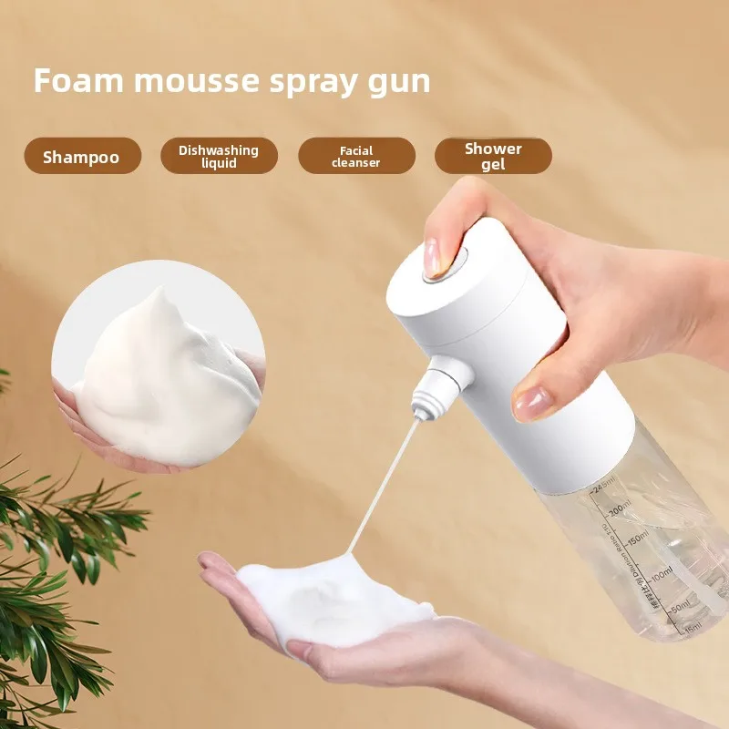 Bath frother, facial cleanser, automatic foaming machine, face wash, shampoo, body wash, foam, press bottle, foam