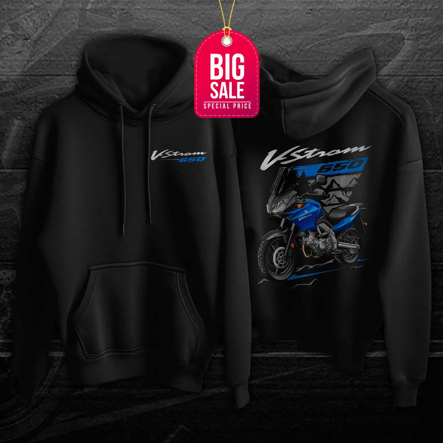 

Модели 2004-2011, японский мотоциклетный пуловер с капюшоном V-Strom 650, удобные повседневные мужские толстовки из 100% хлопка, уличная одежда для гонщиков