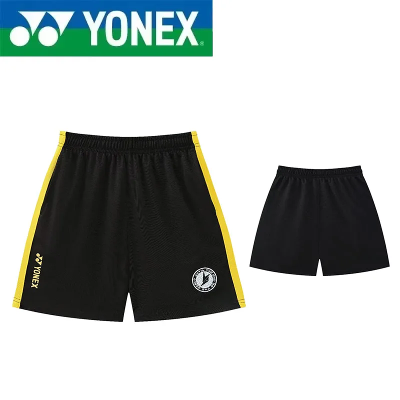 YONEX High-quality Badminton Shorts for Men's and Women's Competitions, Quick Drying Breathable Sports Competition Casual Pants