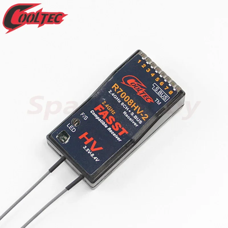 

NEW Cooltech R7008HV-2 Futaba Fasst S.BUS 8CH 2.4GHz sbus Receiver Receptor For 14SG 16SG 16SZ 18SZ 18MZ RC Fixed wing Car Boat