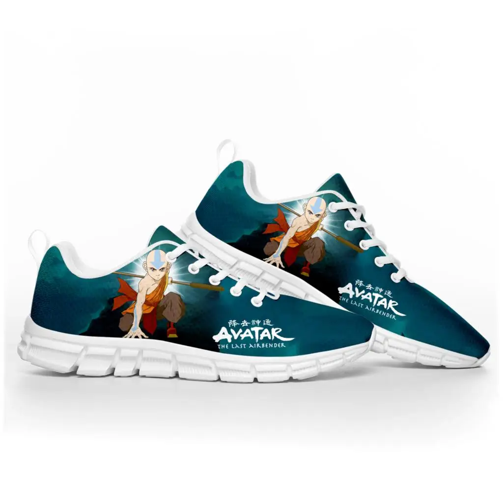 Avatar The Last Airbender Sports Shoes Mens Womens Teenager   Sneakers Custom High Quality Sneaker Couple White Shoe