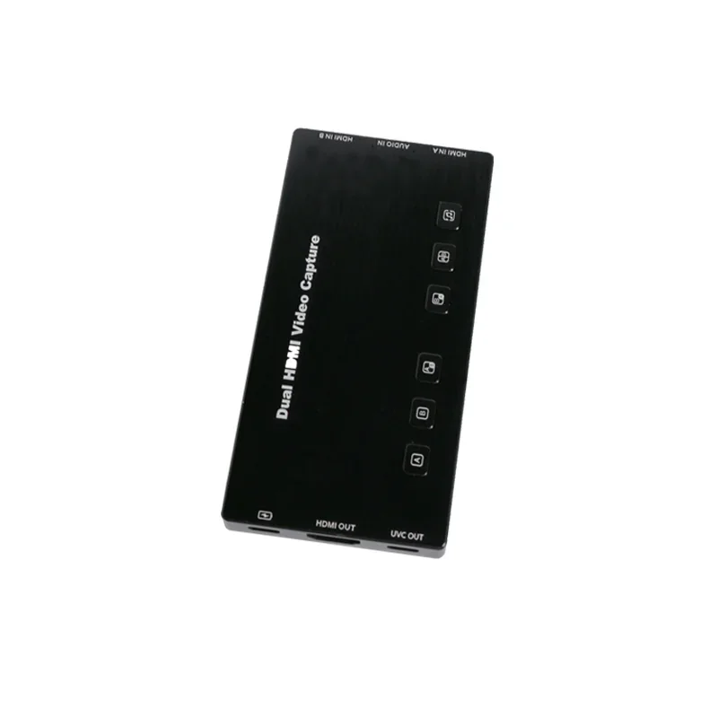 4k Video Capture Card Device 60fps Dual Channels Video Switcher Capture Card for Live Streaming