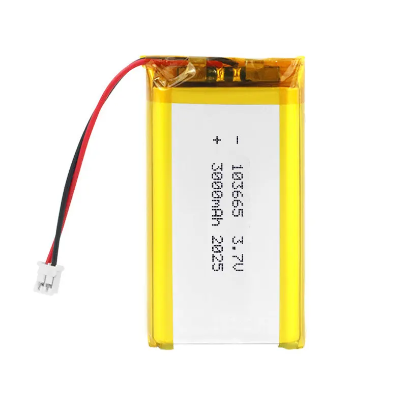 103665 3000mAh 3.7V Li-Polymer Battery for Tablets Drones