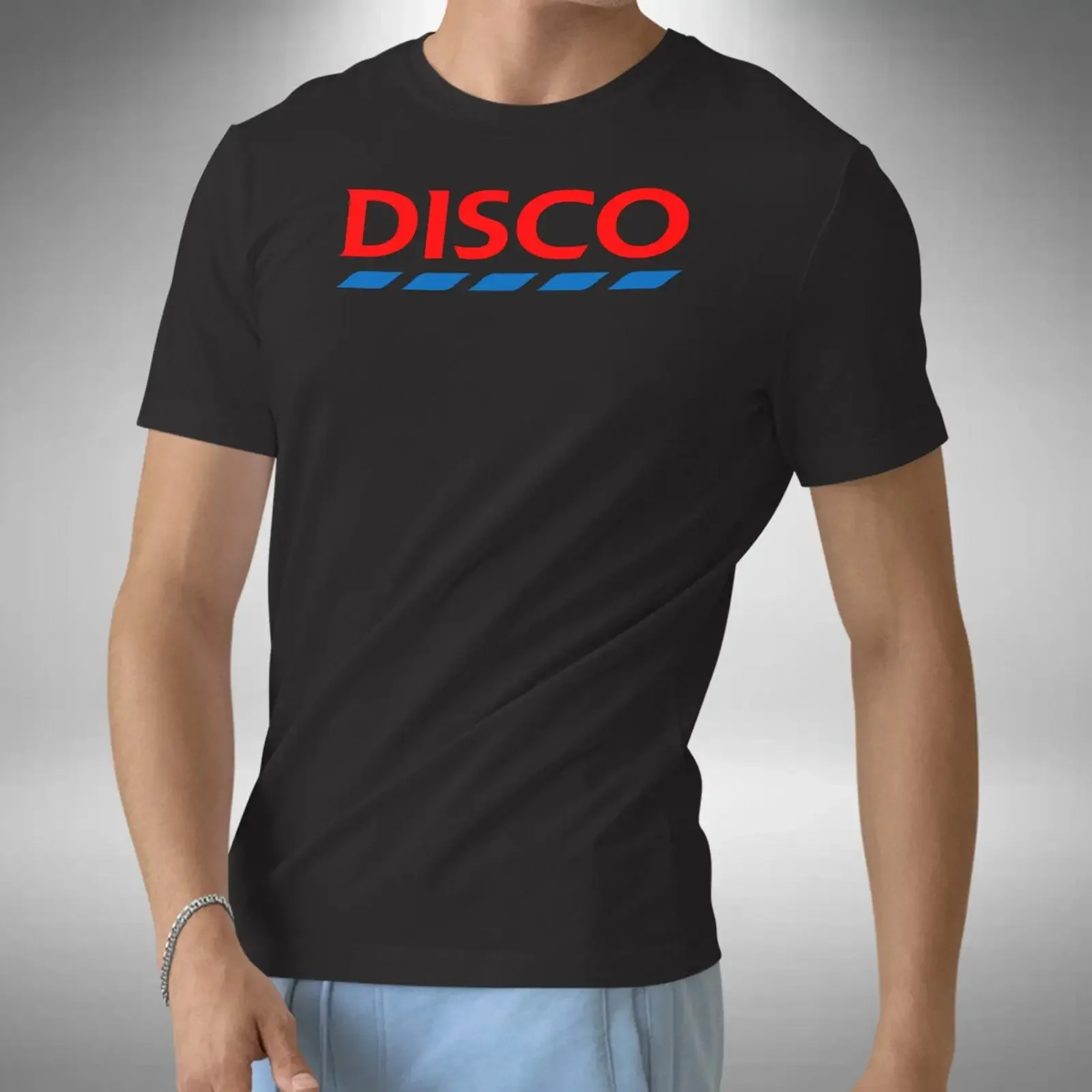 Camiseta Disco Divertida Clubbing Rave Festival DJ Ibiza EDM Tallas Pequeñas a 5XL vintage Washed streetwear Unisex homme