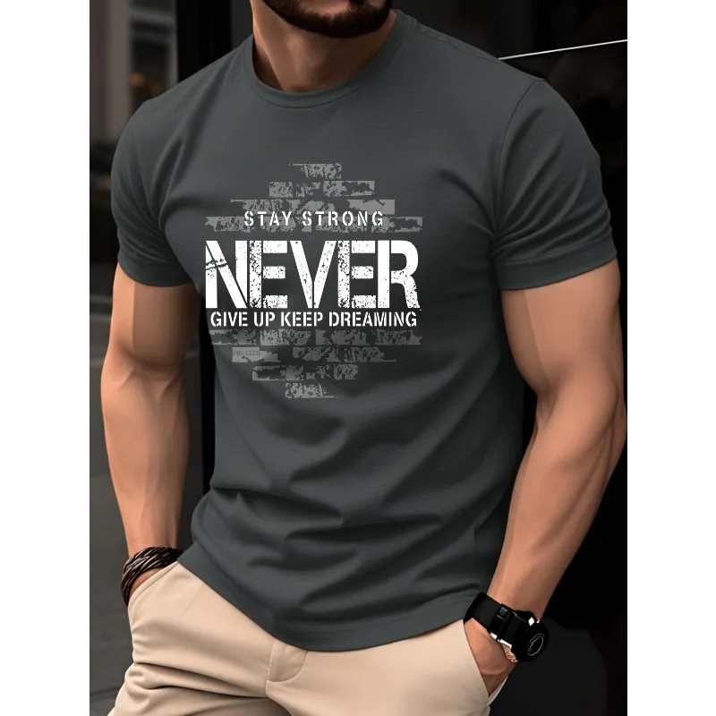 2026 Sommer Herren Neues Freizeit-T-Shirt mit Personalisiertem Muster Modischer Druck Bequemes Lockeres T-Shirt Geeignet für Tägliches Tragen – Detail 2