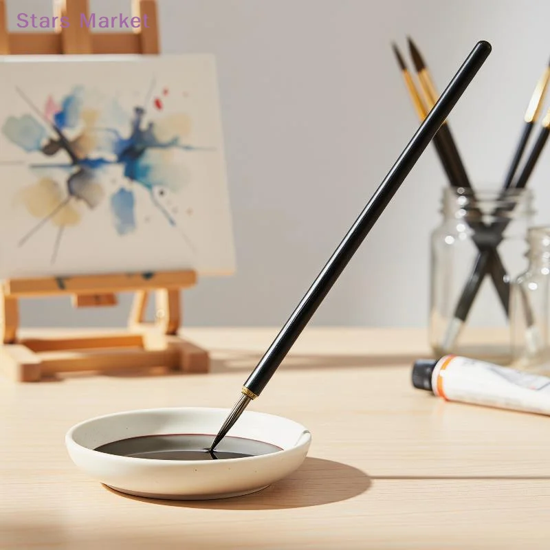 New 3Pcs/set Chinese Calligraphy Brushes Hook Line Brush Set Fine Detail Paint Brushes For Watercolor Calligraphy Art Painting
