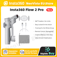 Insta360 Flow 2 Pro Handheld Gimbal Stabilizer AI Filmmaker 360 Infinite Pan Active Zoom Tracking Insta 360 Flow 2pro